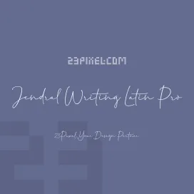 Jendral Writing Latin Pro